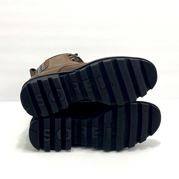 New Sorel Women’s Phoenix Leather Combat Boots - Picture 4 of 13